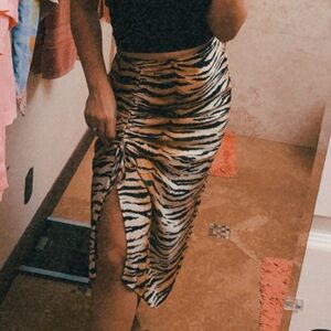 Millet Tiger print skirt